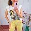 Camiseta Blanca Tigre